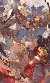 embedded anime anime artwork fate anime series