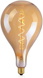 Edison light bulb shapes (above) keep evolving. Buy Large Decorative Edison Light Bulb Vintage Style Amber Light Bulbs 40 Watt Equivalent Dimmable Globe Light Bulbs For Bedroom Lamps Pendant Lighting Ceiling Fan Oversized Edison Bulb 1 Pack Online In Indonesia B08zcv8z7m