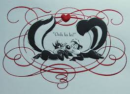 Image result for pepe le pew chase