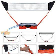 3 In 1 Multi Sports Portable Pop Up Post Net Volleyball Tennis Badminton Garden Other Tennis Tennis Badminton Volleyball Volleyball Net