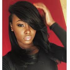 It is being a perfect hair color to create a formal hairstyle. Black Bob Hairstyles With Deep Side Part Novocom Top