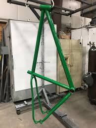 Powder coat protection for rims, wheels, chassis, frames & more… your car, truck, motorcycle or atv parts and accessories can look fresh from the factory for years to come with metal powder coating and refinishing from mile high powder coating. New Age Powder Coating And Vehicle Wraps On Twitter Bike Frame Powder Coated In Kelly Green Coatingshop Napc Powdercoating