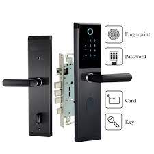 Jika materialnya kurang kokoh maka maling akan semakin mudah untuk membobol kunci pintu rumah anda. Keamanan Sidik Jari Biometrik Kunci Pintu Digital Elektronik Kombinasi Password Kunci Pintu Smart Entry Kantor Rumah Door Lock Smart Door Lock Digitallock Digit Aliexpress