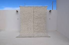 Black And White Boho Rug 8x10 Dotted Beni Ourain Rug Handmade Area Rug Authentic Berber Rug White Rug Black Spots Moroccan Rug 8x10 Handmade Area Rugs Beni Ourain Rugs Moroccan Rug