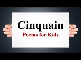 Cinquain Poems For Children Kids And Students Youtube Cinquain Poems Kids Poems Poems