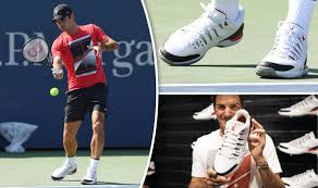 Roger federer holds several atp records and is considered to be one of the greatest tennis players of all time. Roger Federer Shows Off Michael Jordan Nike Trainers At Us Open 2017 Tennis Sport Express Co Uk
