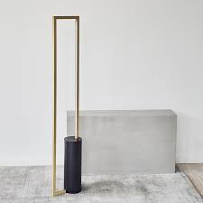 Cylinder Lamp Is A Danish Designed Floor Lamp That Uses Led Light The Cylinder Lamp Has A Cool Yet Calm Look Combining The Rou Torshery Svetilniki Osveshenie