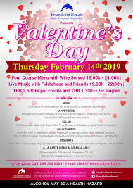 Valentine's day, also called saint valentine's day or the feast of saint valentine, is celebrated annually on february 14. Valentines Day Celebration Friendship Beach Resort