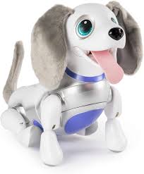 Zoomer is made for children who can't wait to adopt a real puppy ages 5+. Amazon Com Zoomer Playful Pup Responsive Robotic Dog With Voice Recognition Realistic Motion For Ages 5 Up Toys Games