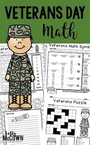 Veterans Day Math Activities For Grades 3 4 And 5 No Prep Print Go Veterans Day Math To Engage You November Math Math Activities Veterans Day Activities