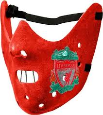 The Money Suarez Was Fined Will Go To Outfitting The Boys Of Lfc With These Next Year Winnin Hannibal Lecter Mask Hannibal Lecter Hannibal Lecter Costume