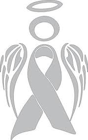 Symptoms of a brain tumor have also been known to mimic depression. Brain Cancer Awareness Angel Ribbon Logo Symbol Vinyl Stickers Symbol 5 5 Decorative Die Cut Decal For Cars Tablets Laptops Skateboard Grey Color Wantitall