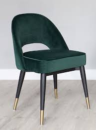 Clover Dark Green Velvet Dining Chair Velvet Dining Chairs Blue Dining Chair Blue Velvet Dining Chairs