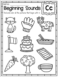 letter sounds c worksheets 99worksheets