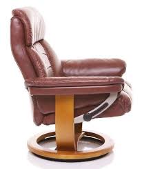 The Mars Genuine Leather Recliner Swivel Chair Matching Footstool In Chestnut Leather Recliner Swivel Chair Chair