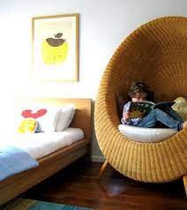 would love to curl up with a book and cup of tea in this wicker egg from http www babyspace net au 2010 08 ro reading nook kids cozy reading chair kids room