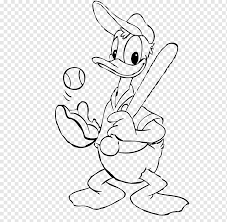 Printable coloring pages of daisy duck greeting a bird, relaxing, applying makeup, admiring herself in the mirror, etc. Donald Duck Daisy Duck Coloring Book Daffy Duck Paw Patrol Movie Angle White Mammal Png Pngwing