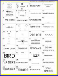 Rebus puzzle with answers ppt. 16 Word Puzzles Ideas Word Puzzles Rebus Puzzles Brain Teasers