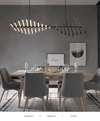 Modern Creative Nordic Led Chandelier Office Pendant Lighting Led Chandelier Dining Room Lighting