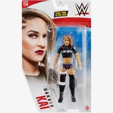 Specializing in wwe wrestling figures by mattel, as well as rings, accessories, playsets, replica belts, and apparel. Dakota Kai Wwe Basic Series 116