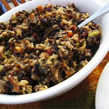 This recipe is not a traditional bread stuffing that you usually see at thanksgiving but makes an elegant and delicious side dish. Wild Rice Stuffing For Turkey Recipe Allrecipes