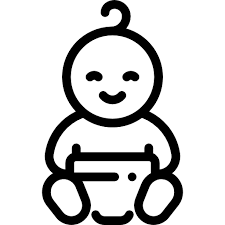 Baby Boy Head Clipart Black And White Baby Boy Free Vector Icons Designed By Freepik Baby Icon Baby Logo Free Icons