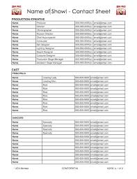 Stage Management Templates Headsetchatter Com