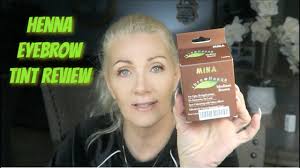 Fun Friday Mina Henna Eyebrow Tint Review Bentlyk Youtube