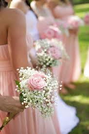 Rustic Pink Wedding Filled With Burlap And Baby S Breath Rustic Pink Wedding Wedding Flower Alternatives Pink Wedding