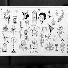 Want to discover art related to lineworktattoo? Tattoo Uploaded By Justine Morrow Tattoo Flash By Elliott Lane Elliottlane Thelacemakerssweatshop Lacemakers London Londontattooartist Illustrative Blackwork Linework Darkart Esoteric 1246065 Tattoodo