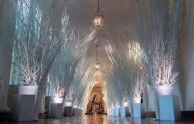 Another year in the trump white house, another opportunity to add a touch of holiday magic to the banality of evil! Melania Trump Stands By White House Christmas Decorations Time