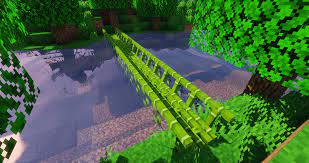 So, today let's address the question of whether or not bamboo needs light to grow in minecraft. It S A Bamboo Bridge Minecraft