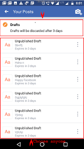 How to enable dark mode on facebook. How To Find Saved Drafts On Facebook App In Android