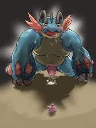 2014 axolotl blush chubby drooling humanoid penis jigglypuff male  male focus male only mega evolution mega swampert muscles nintendo penis  pokemon precum saliva swampert tagme video games 