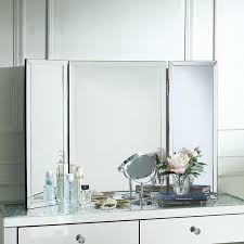 Home Tabletop Vanity Mirror Free Standing Wall Inspired Homes