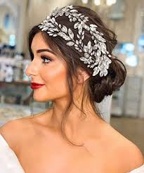 Check spelling or type a new query. Amazon Com Zhenm Rhinestone Wedding Headband Bridal Headpiece For Wedding Party Hair Accessories For Women Beauty Personal Care