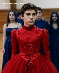 On graduation night, my son entered the auditorium wearing a puffy red dress.  The room erupted with laughter, but what he said next silenced everyone.