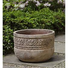 Kinsey Garden Decor South American Terra Cotta Planters Decorative Low Bowl Flower Pots Terra Cotta Plant Terracotta Plant Pots Planters
