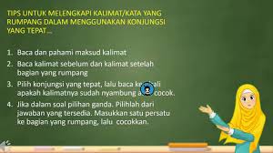 Jelaskan yang anda ketahui tentang yaumul mizan! Penggunaan Konjungsi Pada Kalimat Bahasa Indonesia Kelas 4 Sdit Al Ittihad Youtube