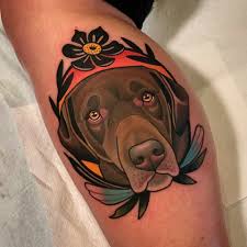 Which is the best tattoo for a dog? Dog Portrait Tattoo Tattoo Image Collection