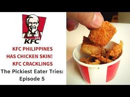 Aug 22, 2016 · kfc original recipe chicken has been a huge part of my childhood. Kfc Philippines Has Chicken Skin Kfc Cracklings Pickiest Eater Tries Youtube