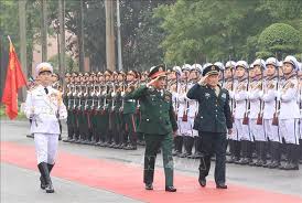Chính phủ với người ngoài nước. Bá»™ TrÆ°á»Ÿng Bá»™ Quá»'c Phong Trung Quá»'c ThÄƒm Chinh Thá»©c Viá»‡t Nam