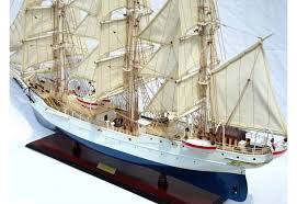 Decorative Christian Radich Wooden Tall Ship Model