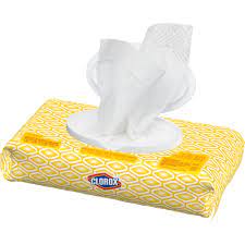 Clorox Disinfecting Wipes Crisp Lemon 1 Soft Pack 75 Wipes Walmart Com Disinfecting Wipes Cleaning Wipes Antibacterial Wipes