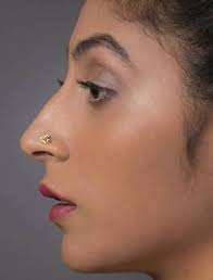 Solid Gold Nose Stud Gold Nose Screw Tribal Nose Stud Etsy Gold Nose Stud Nose Stud Nose Jewelry