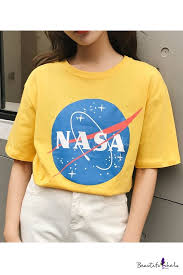 Credit gagalacrax on twitter if you use. Fashion Nasa Graphic Printed Tee With Short Sleeve Round Neck Nasa Clothes Fashion Nasa Shirt