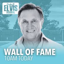ELVIS WALL OF FAME 10AM TODAY Parkes Elvis Festival is proud to pay tribute  to Frankie J Holden as the next Australian Music Industry legend to be  inducted onto the Elvis Wall