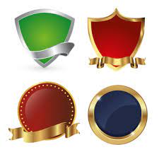 Gold Badge Vector Material Golden Badge Vector Png Transparent Clipart Image And Psd File For Free Download Badge Logo Banners Law Logos Design