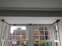 Discover the curtain pole collection at homebase. Customisable Bay Window Curtain Pole Bracket Set Industrial Pipe Style Pipe Dream Furniture