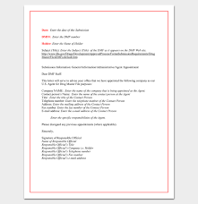 Agent Appointment Letter Template Example Lettering Letter Templates Appointments